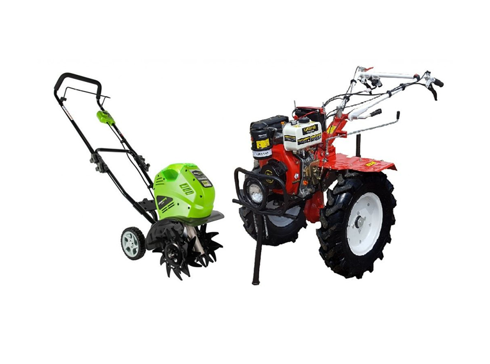 Параметры культиватора и мотоблока