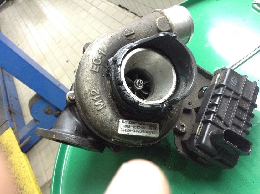 давление турбины дизеля