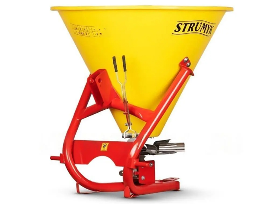 Разбрасыватель минеральных удобрений навесной STRUMYK S500 (500 Л)