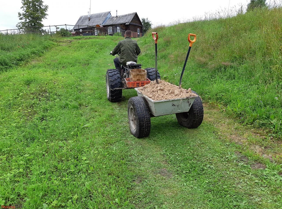 Как сделать мини-трактор из &laquo;Нивы&raquo;