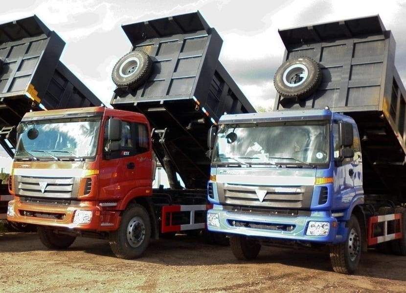 область применения самосвалов