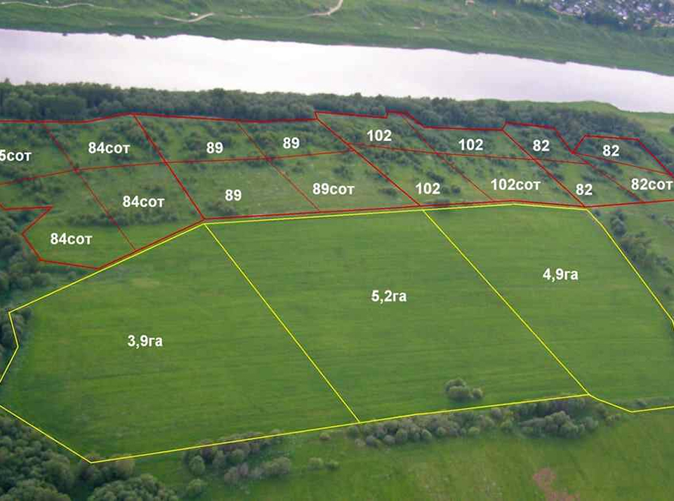 Площадь земельного участка ЛПХ