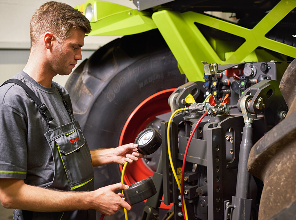 Техническое обслуживание тракторов