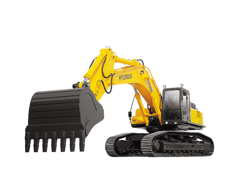 Схема устройства экскаватора