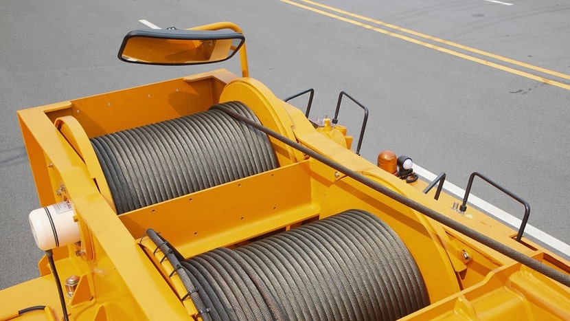 лебедка подъемного механизма автокрана