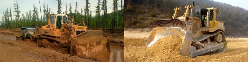 разновидности бульдозеров и их особенности